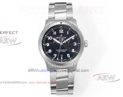 AAA Swiss BLS factory Breitling 2824 movement stainless steel men's chronograph watch 